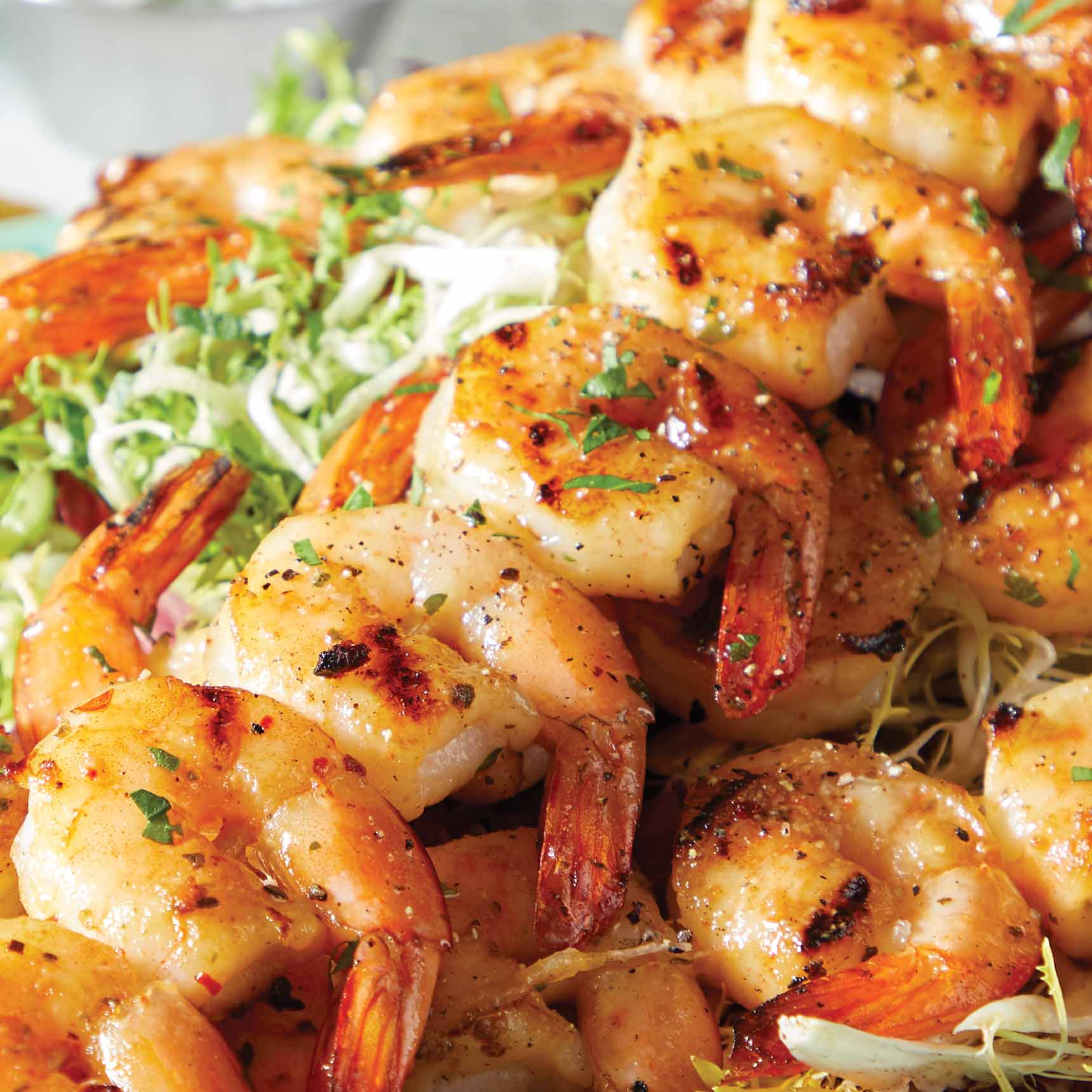Herb and Garlic Shrimp Skewers (365 g)