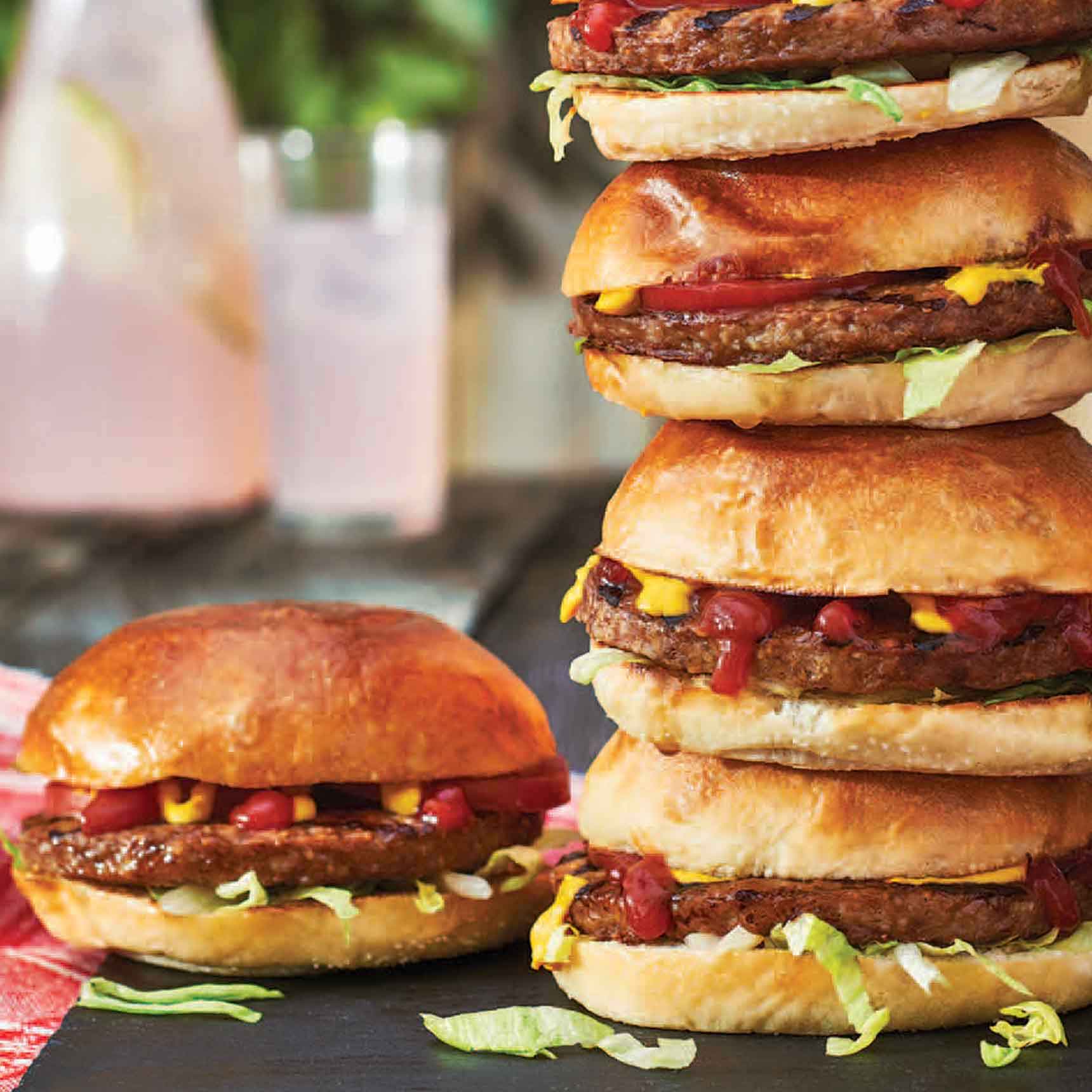 Fully Cooked Tasty Burgers TM (Bulk) (4 kg)