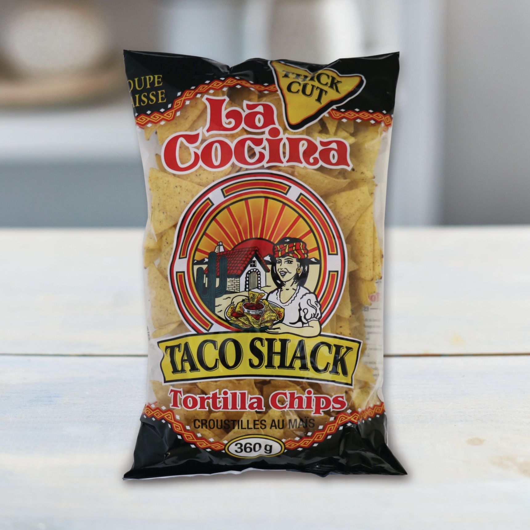 La Cocina Taco Shack Thick Cut Chips (360 g)