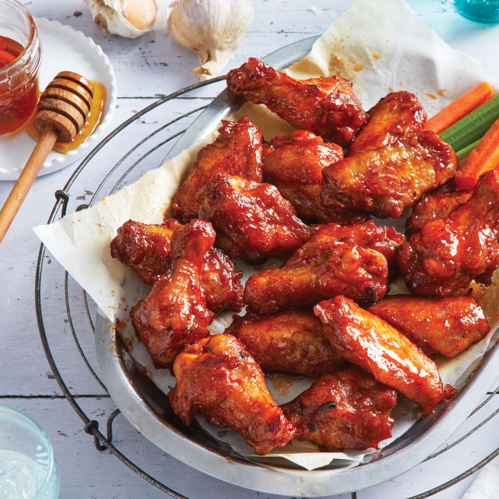 Ailes de poulet barbecue et miel (680 g)