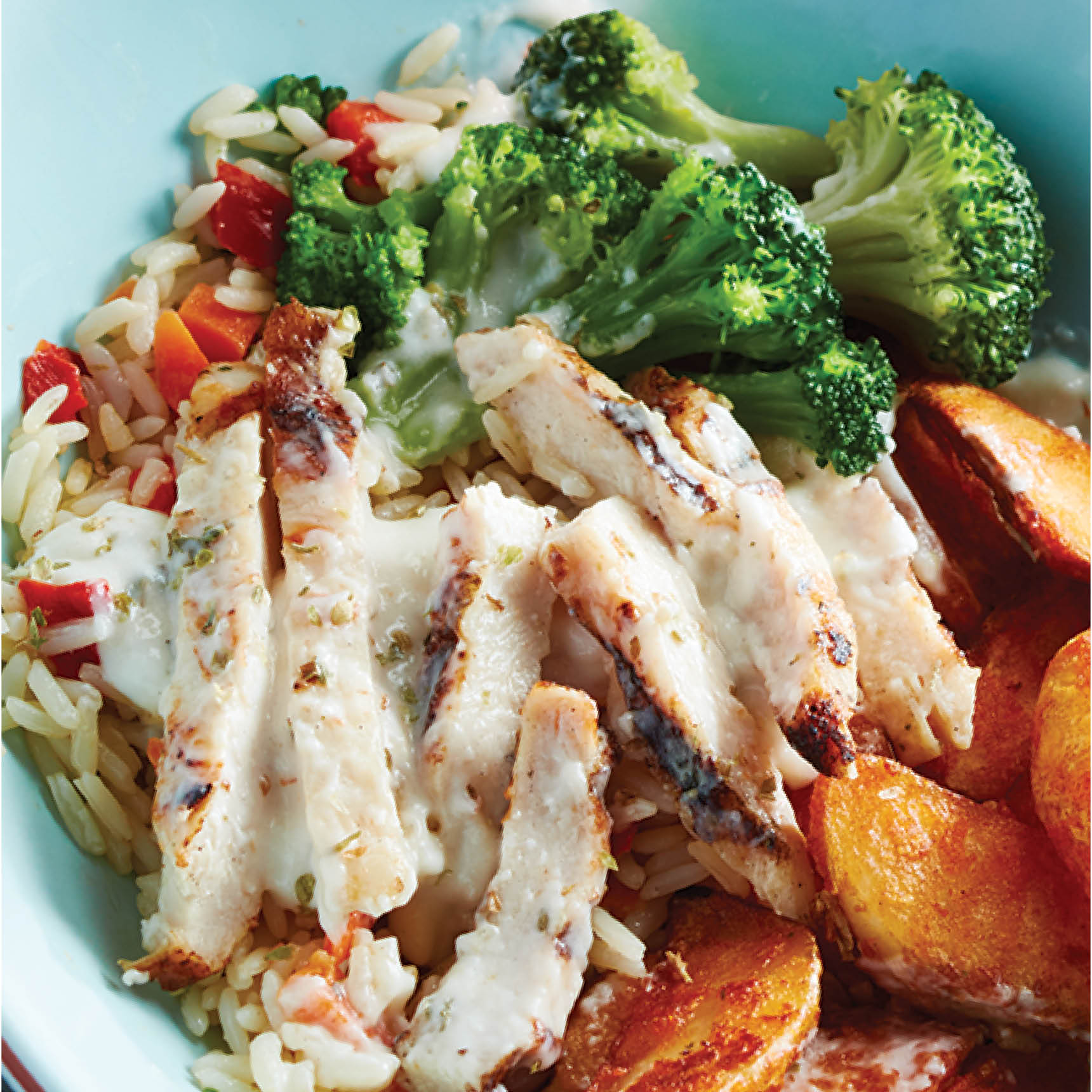 Mediterranean Style Chicken & Rice (400 g)