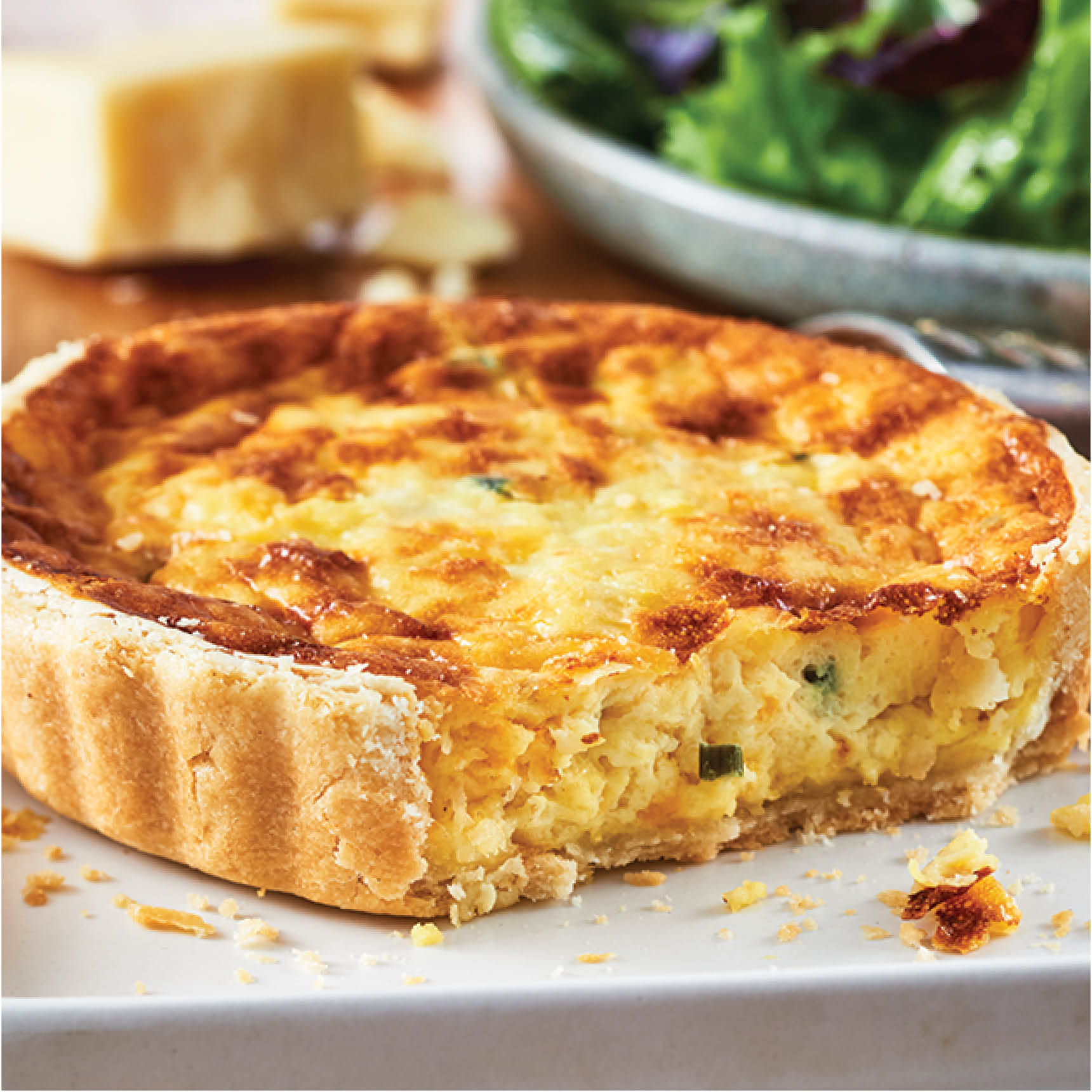 Three Cheese Quiche (170 g)