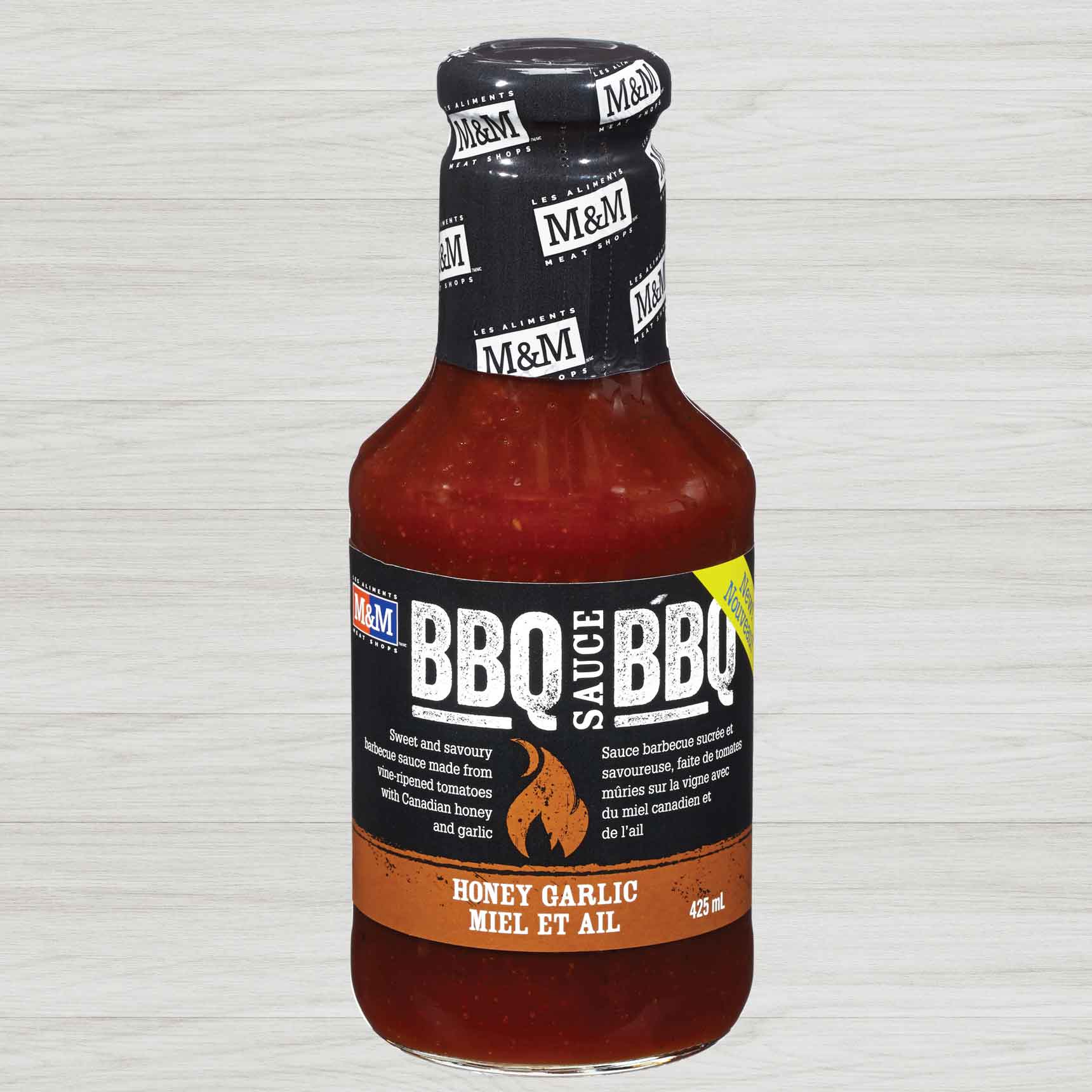 Honey Garlic BBQ Sauce (425 ml)